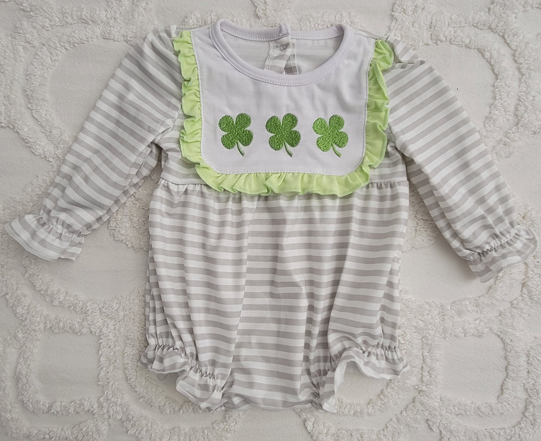 Shamrock girl bubble