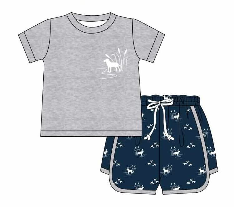 Bird Dog boy short set (Preorder ETA February)