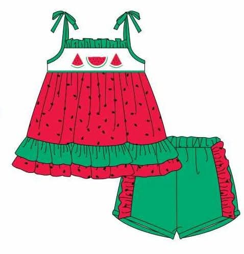 Watermelon girl short set (Preorder ETA February)