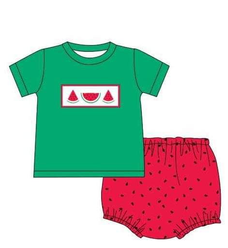 Watermelon diaper set (Preorder ETA February)