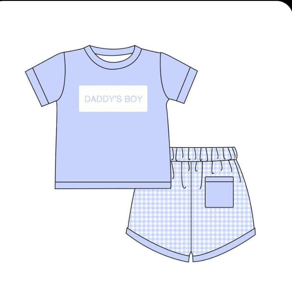 Daddy's Boy short set (Preorder ETA late January)