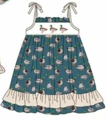 Wild Mallard dress (Preorder ETA May)