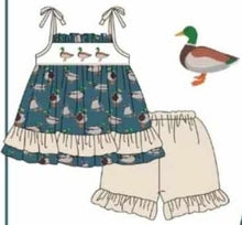 Load image into Gallery viewer, Wild Mallard girl short set (Preorder ETA May)
