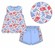 4th of July boots short set (Preorder ETA May)