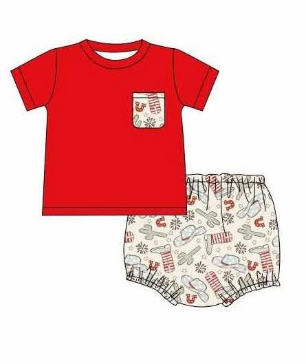 Western wear diaper set (Preorder ETA May)