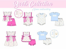 Load image into Gallery viewer, (Copy) Boots monogram boy short set (Preorder ETA May) *READ DETAILS*
