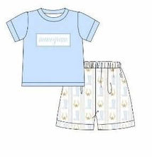 Load image into Gallery viewer, (Copy) Boots monogram boy short set (Preorder ETA May) *READ DETAILS*
