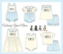Load image into Gallery viewer, Cat monogram boy bubble (Preorder ETA June) *READ DETAILS*
