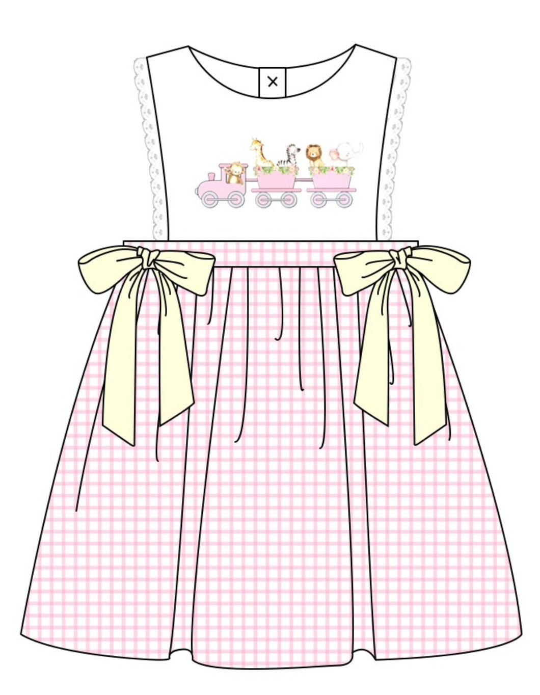 Animal Train dress (Preorder ETA late June)