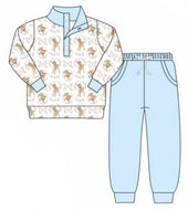 Sweet Deer boy pant set (Preorder ETA December)