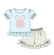 Monogram bunny girl short set (Preorder ETA February) *READ DETAILS*