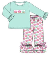 Doughnut girl pant set (Preorder ETA February)