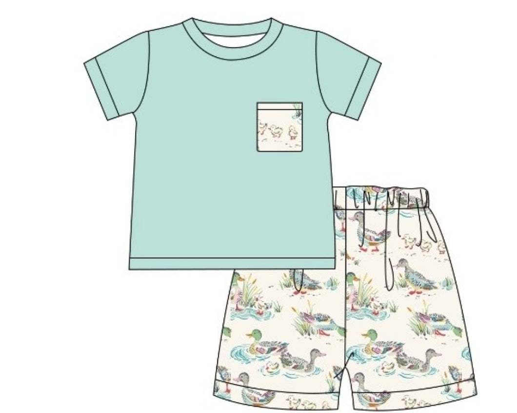 Wild duck boy short set (Preorder ETA March)