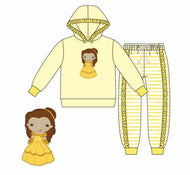 Yellow princess jogger set (Preorder ETA December)