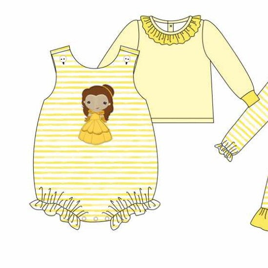 Yellow princess bubble set (Preorder ETA December)