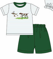 Hunting dog boy short set (Preorder ETA April)