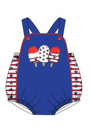 4th of July popsicle boy bubble (Preorder ETA April)