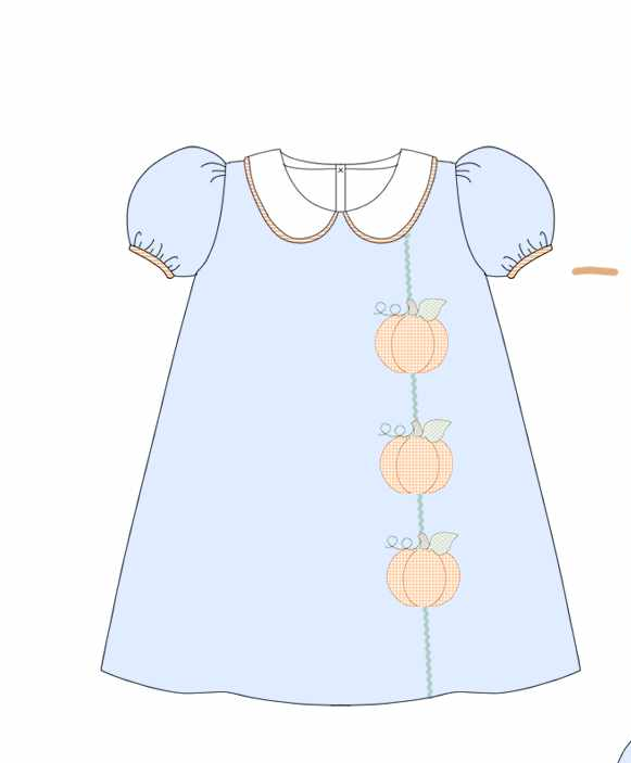 Sweet Pumpkins dress EXTRAS (preorder delayed - arriving late october/early november)