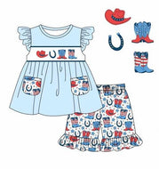 American Boots girl short set (Preorder ETA April)