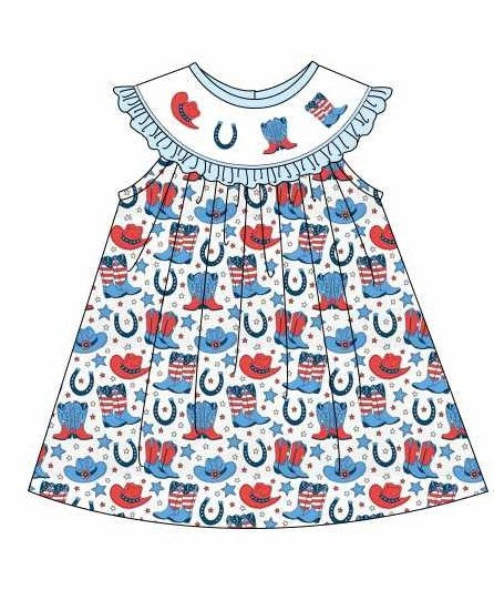 American boots dress (Preorder ETA April)