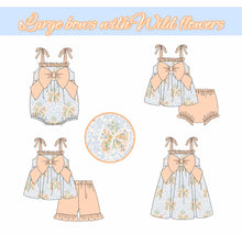 Load image into Gallery viewer, Coral bows short set (Preorder ETA May)
