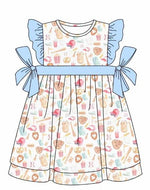 Watercolor baseball dress (Preorder ETA January)