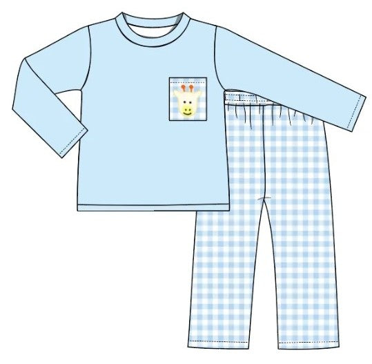 Safari boy pant set (Preorder ETA September)