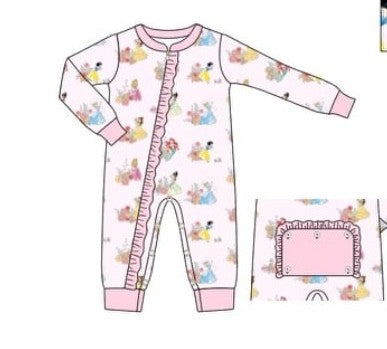 Princess Pajama Romper (Preorder ETA December)