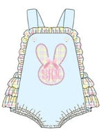 Monogram bunny girl bubble (Preorder ETA February) *READ DETAILS*