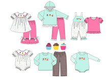 Load image into Gallery viewer, Cupcake girl pant set (Preorder ETA February)
