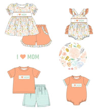 Load image into Gallery viewer, I love mom boy short set (Preorder ETA March)
