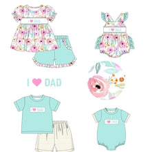 Load image into Gallery viewer, I love dad girl short set (Preorder ETA March)
