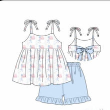 Load image into Gallery viewer, American Flag girl short set (Preorder ETA April)
