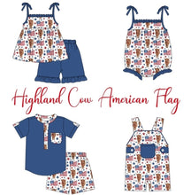 Load image into Gallery viewer, American cow girl short set (Preorder ETA April)
