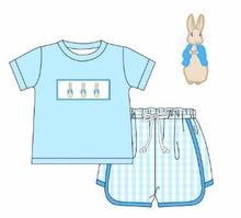 Load image into Gallery viewer, Easter rabbit boy short set (Preorder ETA March)
