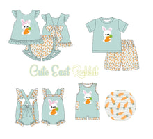 Load image into Gallery viewer, Carrot Patch boy romper (Ships from supplier April 4th)
