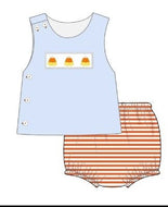 Candycorn diaper set EXTRAS (Preorder ETA September)