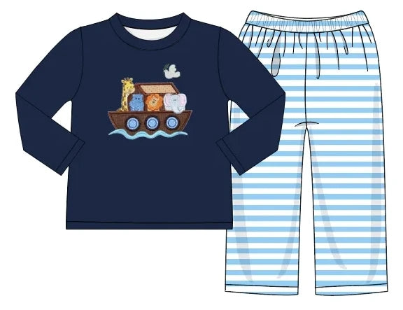 Two by Two boy pant set (Preorder ETA August)