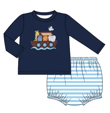 Two by Two boy diaper set (Preorder ETA August)