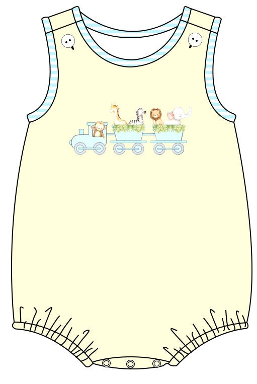 Animal Train boy bubble (Preorder ETA late June)