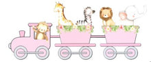 Load image into Gallery viewer, Animal Train girl short set (Preorder ETA late June)
