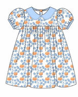 Blue and orange pumpkin dress EXTRAS (Preorder ETA August)