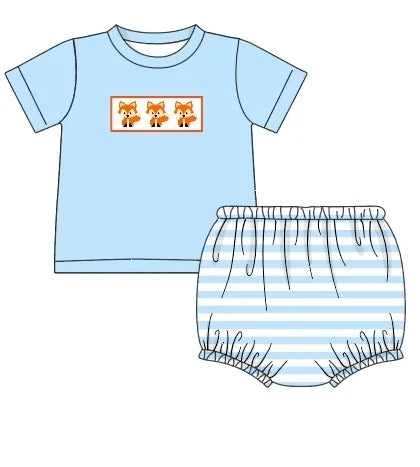 Fox Trio diaper set EXTRAS (Arriving in August)