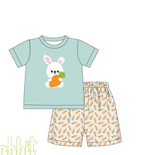 Load image into Gallery viewer, Carrot patch boy short set (Ships from supplier April 4th)
