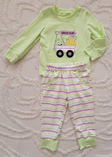 Load image into Gallery viewer, Mardi Gras Wagon boy pant set
