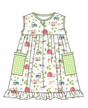 Load image into Gallery viewer, Green farm dress (Preorder ETA July)
