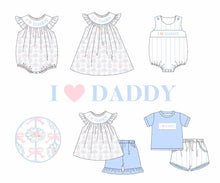 Load image into Gallery viewer, I love daddy girl short set (Preorder ETA May)
