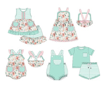 Load image into Gallery viewer, Summer floral boy short set (Preorder ETA June)
