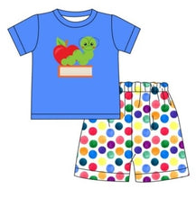 Load image into Gallery viewer, Bookworm boy short set (Preorder ETA June)
