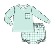 Patchwork diaper set (Preorder ETA July)